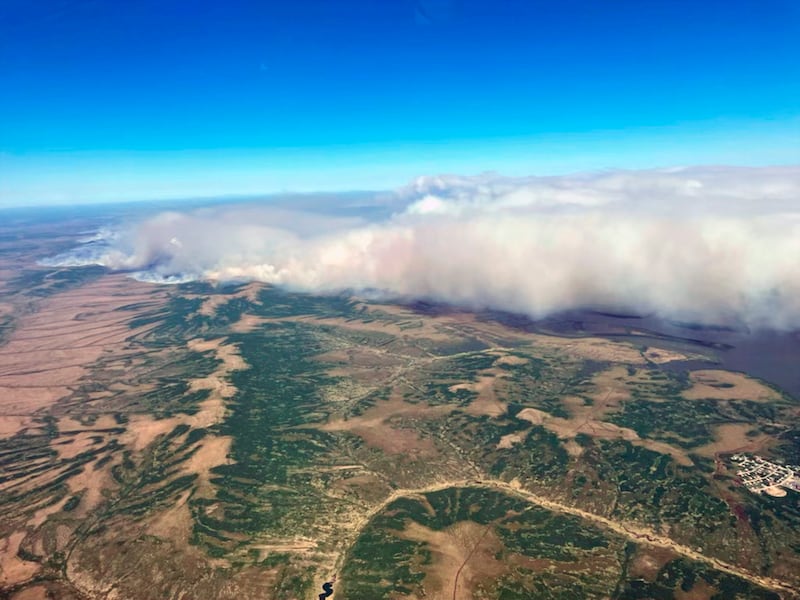 Alaska's wildfire season includes more than 530 blazes that have burnt an area more than three times the size of Rhode Island. AP