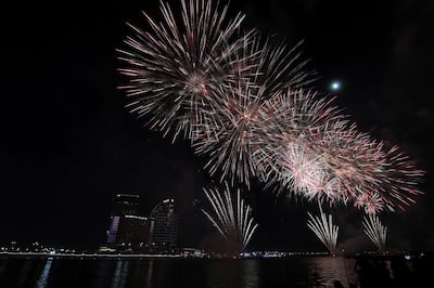 Festival Bay will host firework displays on the last weekend of Ramadan, as well as the Eid holiday. Chris Whiteoak / The National