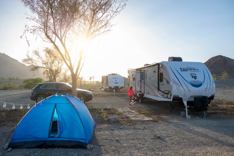 Hatta Caravan Park is being billed as the region's first luxury caravan park. All photos: Dubai Holding