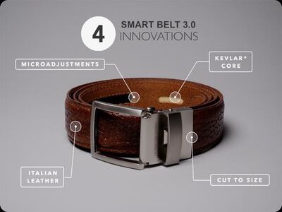 The Smart Belt is the most backed accessory in history. Courtesy: Smart Belt 