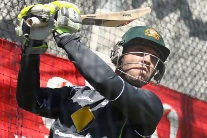 Phil Hughes, who stages a comeback into the Australia team, will bat at No 3. Robert Cianflone / Getty Images