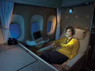 Most travellers expect other passengers to recline their chair, regardless of class of travel. Courtesy Emirates 