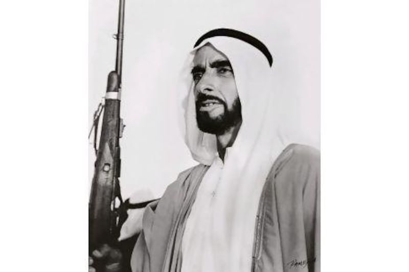 "His cloak always seemed to be filled with the wind of heaven." - A British official recalling Sheikh Zayed. Ramesh Shukla