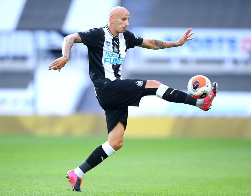 Jonjo Shelvey - 6: Not his usual driving force from the middle of the park but still sprayed a few quality passes around. Getty