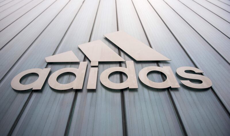 Adidas comes in fifth. AFP