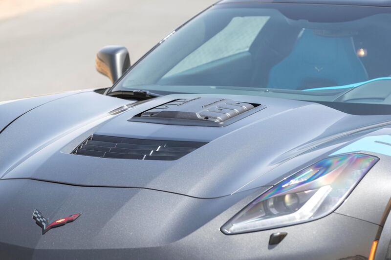 ABU DHABI, UNITED ARAB EMIRATES. 22 MAY 2018. Callaway Corvette road test for Motoring. (Photo: Antonie Robertson/The National) Journalist: Adam Workman. Section: Motoring.