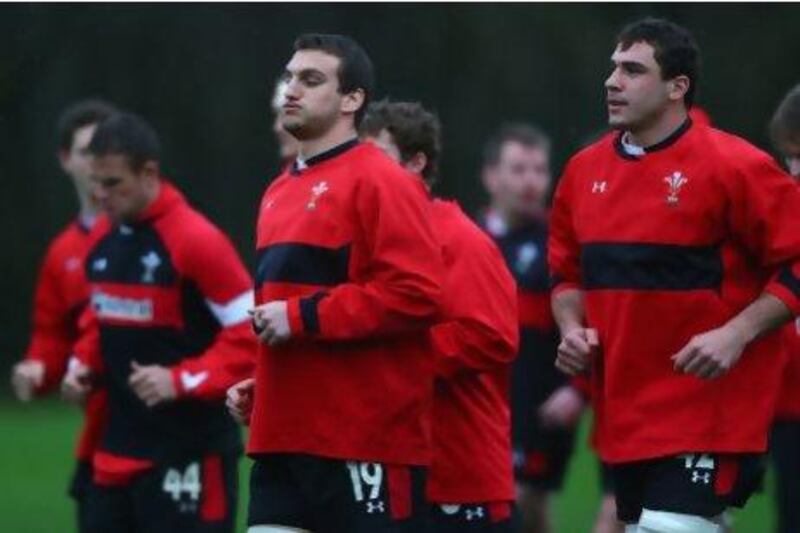 Sam Warburton, left, captain of Wales, says his team is confident at the start of the Six Nations despite a string of setbacks.