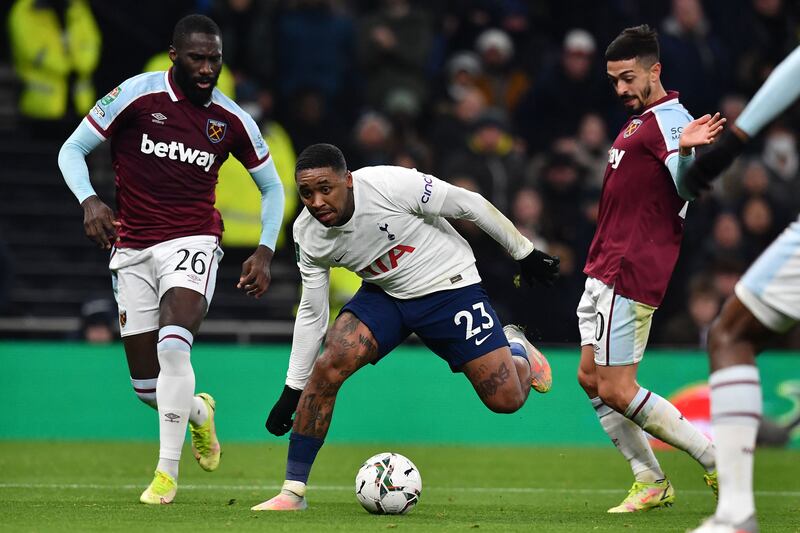 Steven Bergwijn 8 – An impressive performance characterised by confident ball carrying and effortless passing. Scored Tottenham’s first with a well-taken finish and then assisted the second before being taken off at the hour mark. AFP