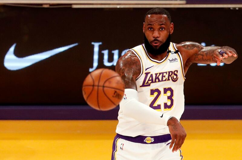 5) LeBron James - $95.5m ($31.5m/$65m). EPA