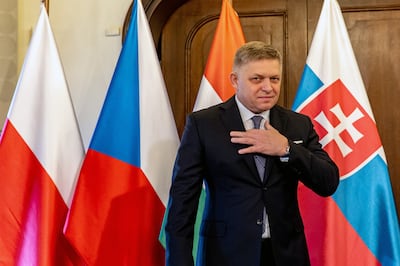 Slovakian Prime Minister Robert Fico has divided opinion in the country and across Europe. EPA 