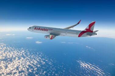 The UAE's Air Arabia was listed in the world's top 10 safest low-cost airlines by airlineratings.com for the second year running. Courtesy Air Arabia 
