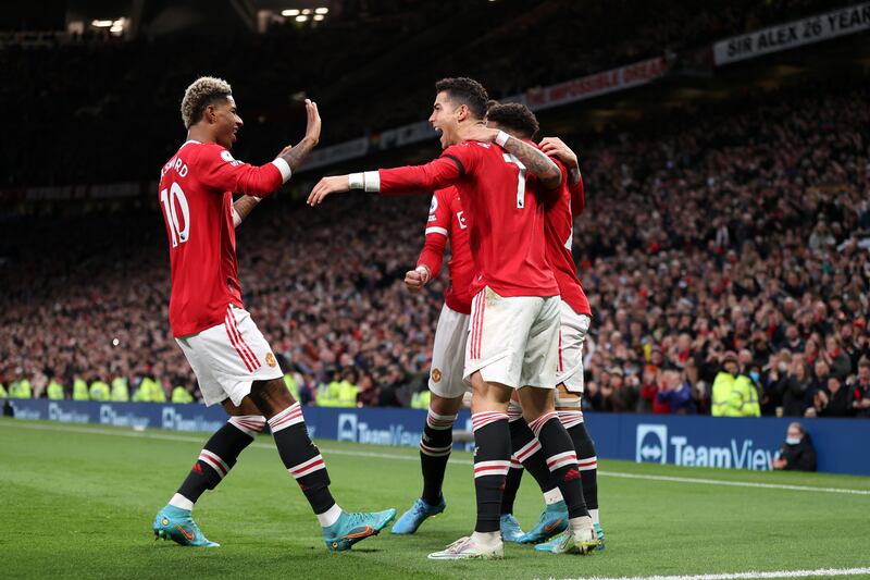 Marcus Rashford 5 First start in a month, but he had a quiet first half. More involved in the second and hit a cross towards Pogba, but no real threat. First player to come off.
Getty