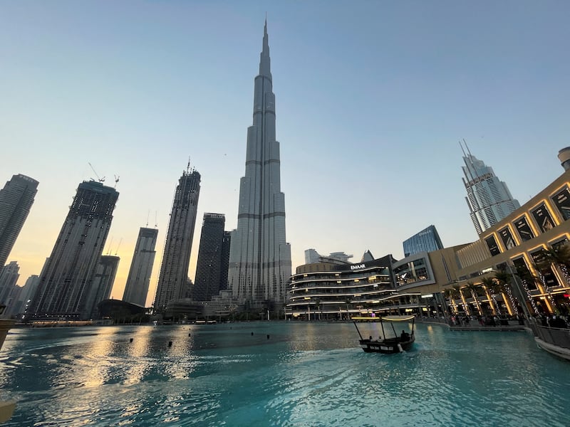 The fast-changing skylines of the UAE's cities show how quickly the country is developing. Reuters