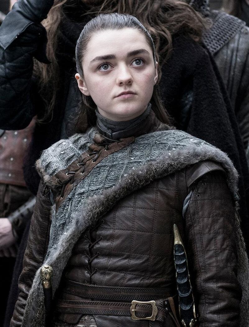 Arya Stark returns for season eight. Courtesy Helen Sloan / HBO