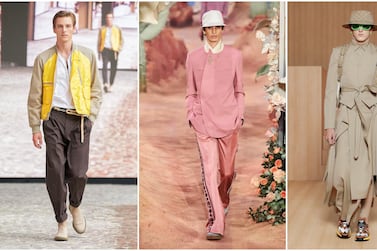 The spring/summer 2022 collections from Hermes, Dior and Louis Vuitton. 