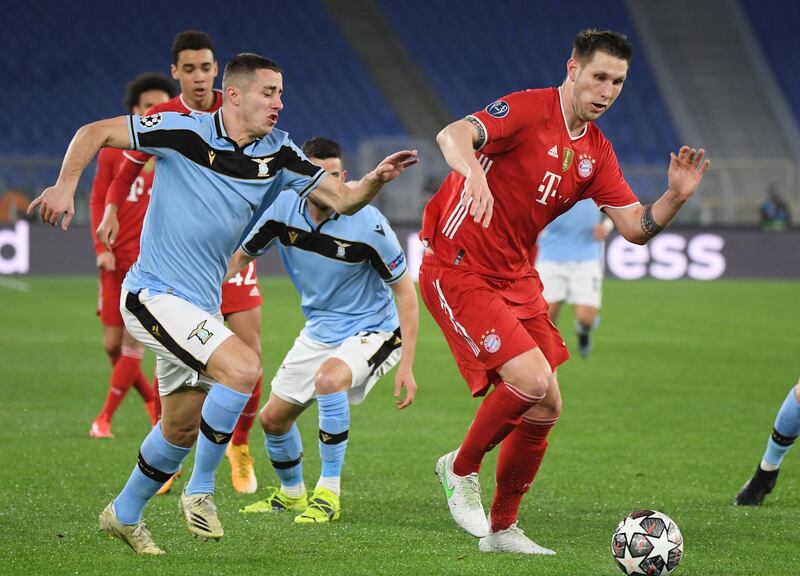 CB Niklas Sule (Bayern Munich) - A night of revelation in the 4-1 win at Lazio for the giant Sule, who showed he can not only block and tackle, but also dribble and cross. Sule will always be more grizzly bear than ballerina but he showed off some nimble technique. Reuters