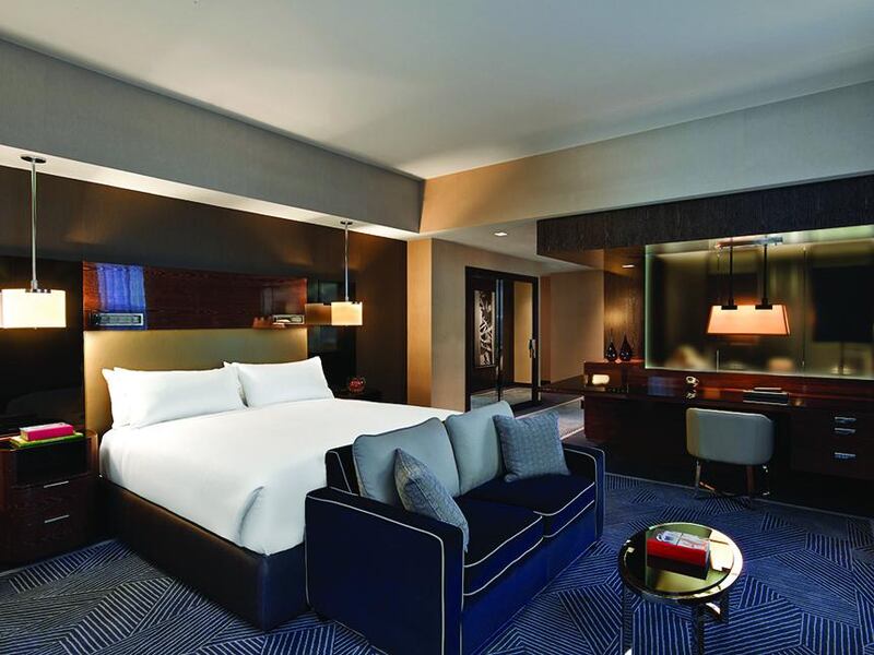 A premier king room at The Joule Hotel in Dallas, Texas. Eric Laignel    