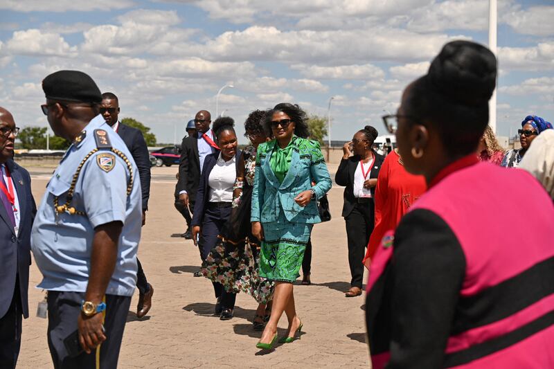 Ms Biden's visit highlights the challenges facing women and young people and the food insecurity plaguing the continent. AFP