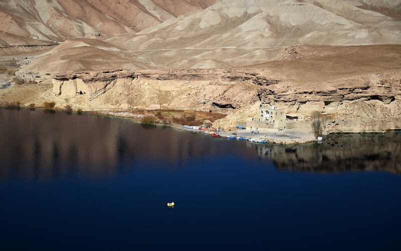 Band-e Amir National Park was made the country's first official national park in 2009 and has six deep blue lakes. AFP