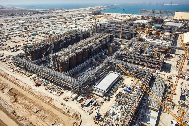 EGA's Al Taweelah alumina refinery project. The firm will receive more aluminium ore. Courtesy EGA.