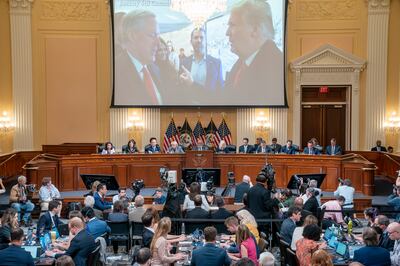 The US Capitol hearing in Washington on June 28. Pool via AP