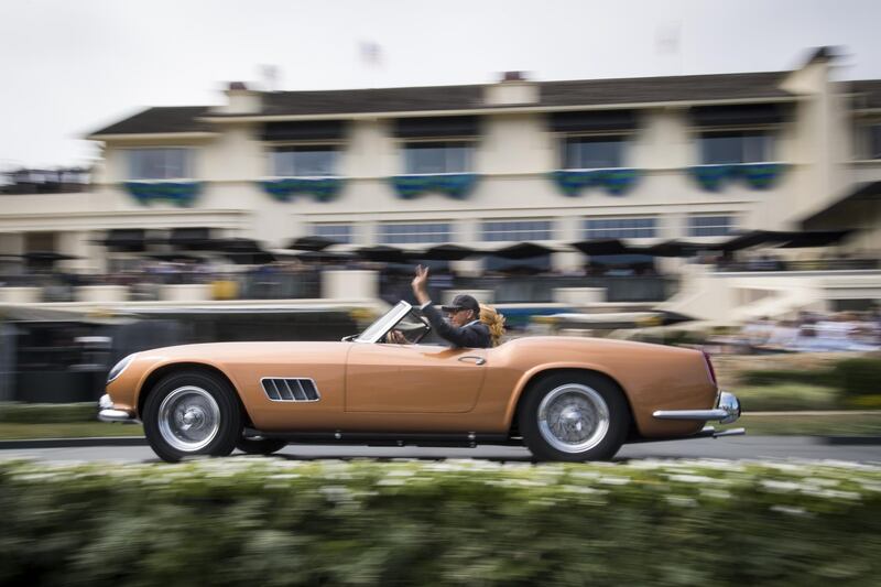 A 1960 Ferrari 250 GT Scaglietti Spyder California. Bloomberg