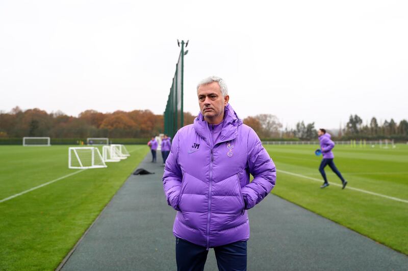 Tottenham manager Jose Mourinho. Getty