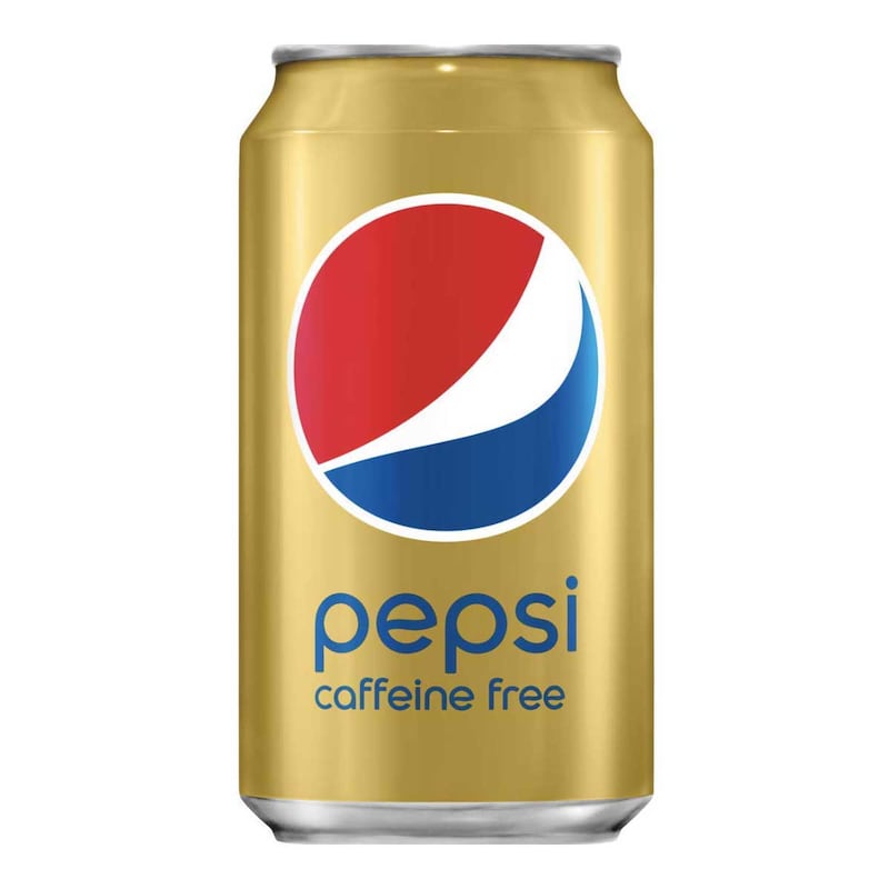 Pepsi Caffeine Free  with 2.45 pH level. Photo: Pepsi