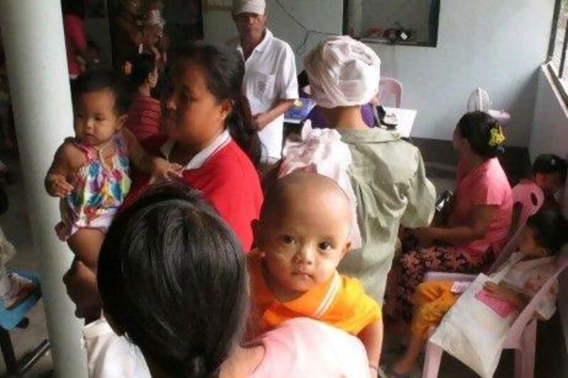 year the Mae Tao clinic, which treats nearly 400 refugess from Myanmar every day, has received funds to cover only half of its budget.