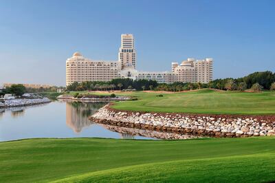 The palatial Waldorf Astoria Ras Al Khaimah. 