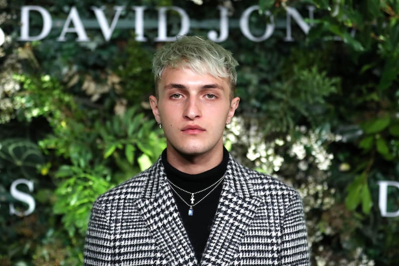 SYDNEY, AUSTRALIA - AUGUST 08:  Anwar Hadid attends the David Jones Spring Summer 18 Collections Launch at Fox Studios on August 8, 2018 in Sydney, Australia.  (Photo by Mark Metcalfe/Getty Images for David Jones)