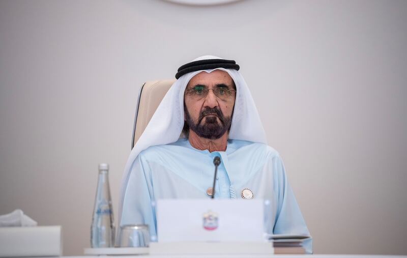 Sheikh Mohammed bin Rashid, Vice President and Ruler of Dubai, announces another initiative for Emiratis in Dubai. Photo: Dubai Media Office