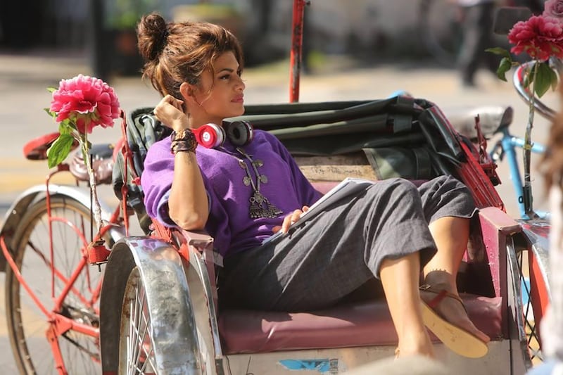 Jacqueline Fernandez in the 2015 film 'Roy', in which the hit song celebrates the beauty of 'fair wrists'. IMDB