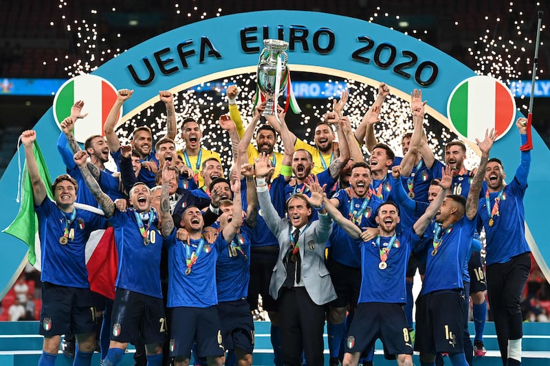 Laureus World Team of the Year: Italy national team (football). Italy became European champions for the first time since 1968 after beating England in a dramatic final penalty shootout. It marked an impressive turnaround for the team after failing to qualify for the 2018 World Cup, although they have since failed to qualify for Qatar 2022. Nominees: Argentina, Barcelona Women, China Olympic Diving Team, Mercedes F1 Team, Milwaukee Bucks. AFP