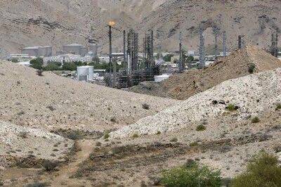 A view of Petroleum Development of Oman near Muscat. Reuters