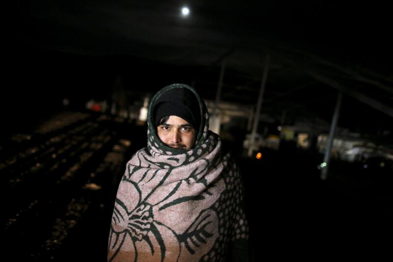 A migrant stands at Lipa camp in Bihac, Bosnia. Reuters