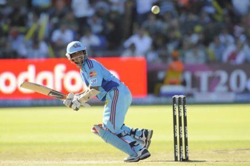 Ajinkya Rahane was the leading batsman for the Rajastahan Royals in their eight-wicket victory over the Kings XI Punjab. Gianluigi Guercia / AFP