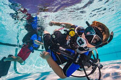 The action-packed Padi Seal Team course is designed for young divers. Courtesy Padi