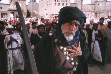 Anthony Quinn stars in the Prophet Mohammed biopic 'The Message'. Courtesy Front Row