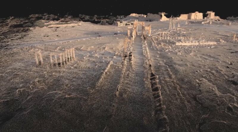 The Palmyra Point Cloud. Arc/k Project