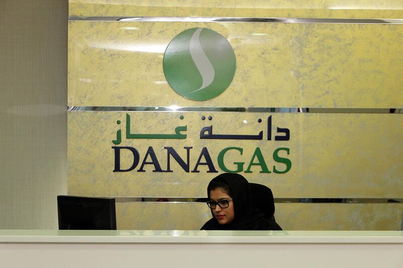 Sharjah-based Dana Gas, which recently came to an arrangement with its debt holders saw year-to-date gains of 40.74 per cent on the ADX. Jaime Puebla / The National