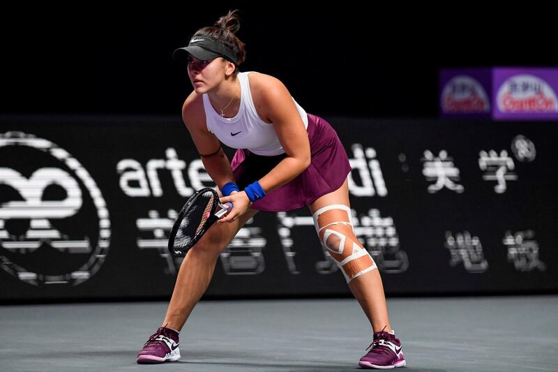 Bianca Andreescu.  AFP