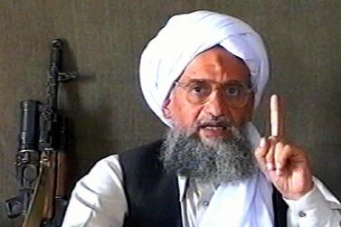 A screengrab from 2005 shows the current leader of Al Qaeda, Ayman Al Zawahiri. AFP
