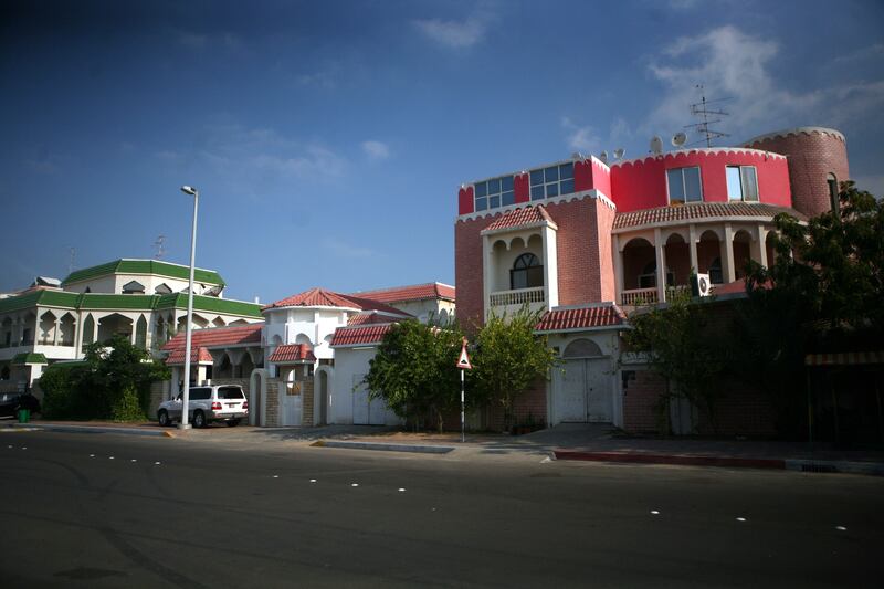 The Al Zaab neighborhood in Abu Dhabi. Sammy Dallal / The National