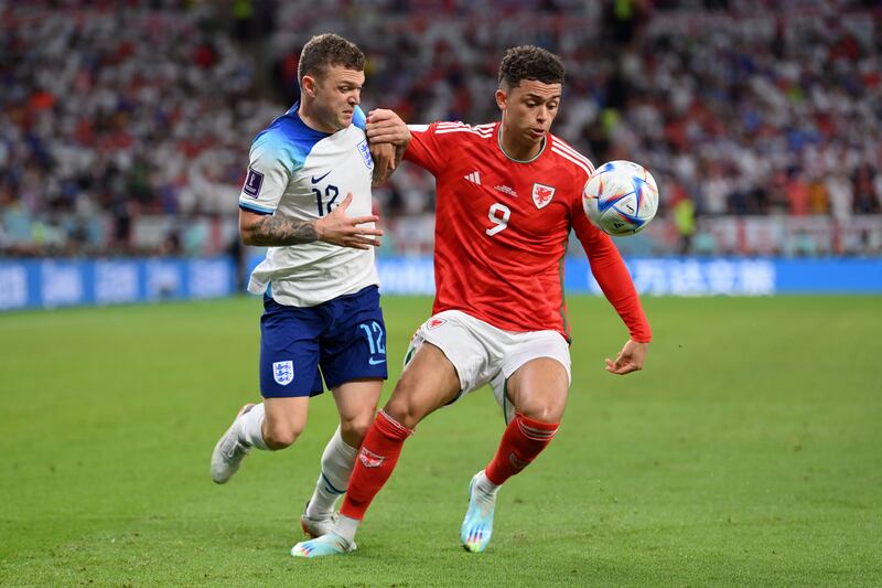 Kieran Trippier (On for Shaw after 65) 6 - Being rotated and it’s healthy that Southgate has options at full-back. Getty Images