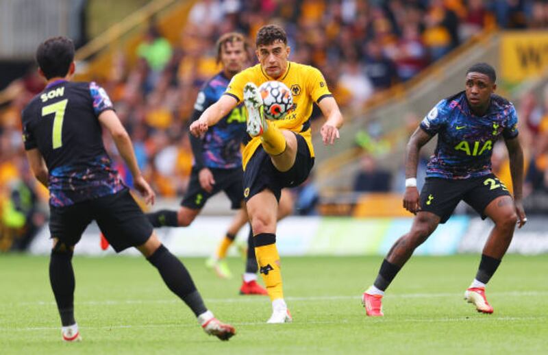 Max Kilman, 7 - Like Coady, the 24-year-old could have enjoyed the first-half from the stands without his absence being problematic with Wolves dictating proceedings despite finding themselves on the wrong side of the scoreline. Thwarted Son with a stunning last-ditch challenge after the break. Getty