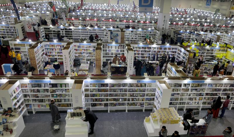 Publishers from 51 countries are participating in the 53rd edition of the Cairo International Book Fair. AP