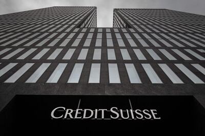 More than $68 billion were withdrawn from Credit Suisse in the first three months of 2023, before the bank was forced into a merger with UBS. AFP