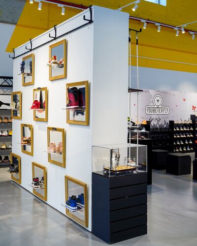 Youbetterfly at That Concept Store in Mall of the Emirates. Photo: youbetterfly