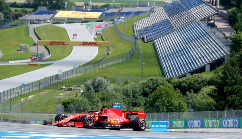 Ferrari driver Sebastian Vettel. AP